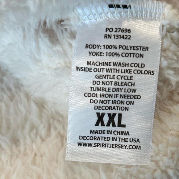 Aria Las Vegas Sherpa gray spirit‎ jersey XXL - Picture 3 of 6